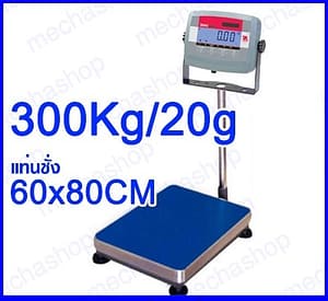 ตาชั่งดิจิตอล เครื่องชั่งแบบตั้งพื้น 300kg ละเอียด20g ฐานชั่ง60x80cm ยี่ห้อOHAUS รุ่น T31P (อเมริกา)